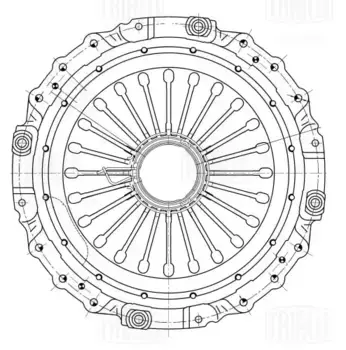 Корзина сцепления TRIALLI FS 706