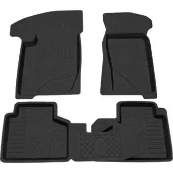 Коврики в салон REZKON 1039040100 Chevrolet Niva 2002-2009 4 шт. черный