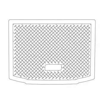 Коврик в багажник NORPLAST NPL-P-21-05 Fiat Bravo 2007-2014 1 черный