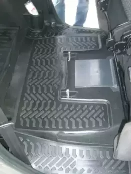 Коврики в салон AILERON 64015 Lada Largus 2012-н.в. 1 шт. черный