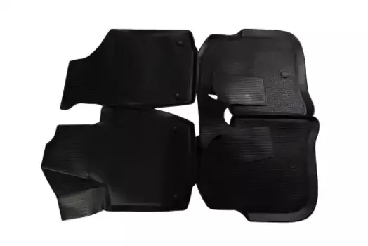 Коврики в салон BRIX BRX0040001 Volkswagen Skoda Polo Rapid 2013-н.в. 5 шт. черный