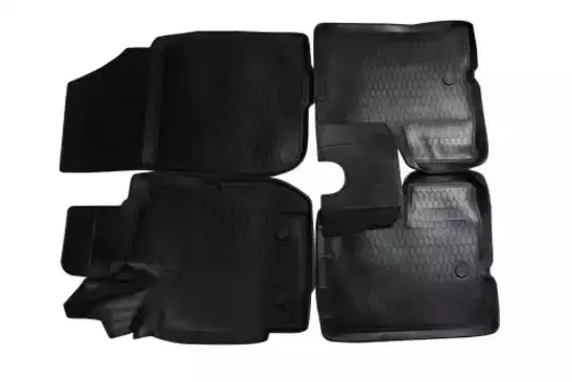 Коврики в салон BRIX BRX0040013 Nissan Renault Duster Terrano 2015-н.в. 5 шт. черный