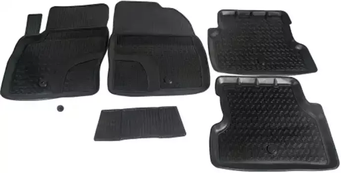 Коврики в салон BRIX BRX0040022 Ford Focus 2005-2011 5 шт. черный