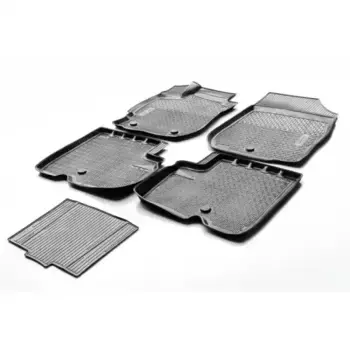 Коврики в салон COMFORT 36.01.505.PL Nissan Almera 2012-н.в. 5 шт. черный