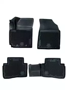 Коврики в салон DELFORM EVS-0610 Hyundai Creta 2021-н.в. 4 шт. черный