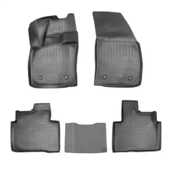 Коврики в салон NORPLAST NPA11C24750 Geely Tugela 2020-н.в. 5 шт. черный