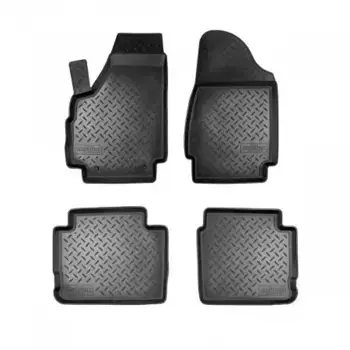 Коврики в салон NORPLAST NPL-PO-94-21-2 Lada Niva Legend 2021-н.в. 4 шт. черный