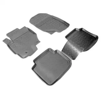 Коврики в салон NORPLAST NPLPO5920 Mitsubishi Colt 2004-2009 4 шт. черный