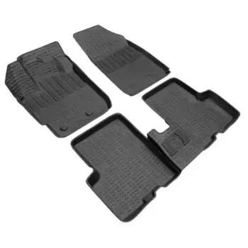 Коврики в салон REZKON 0529040100 Renault Arkana 2019-н.в. 4 шт. черный
