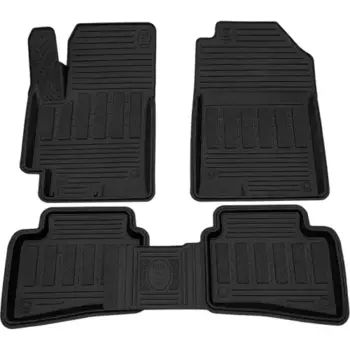 Коврики в салон REZKON 1021020300 KIA Rio 2017-н.в. 4 шт. черный