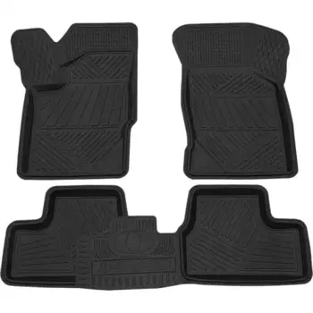 Коврики в салон REZKON 1039015100 Lada Granta 4 шт. черный