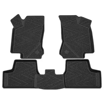Коврики в салон REZKON 1239015100 Lada Granta 2011-2018 4 шт. черный