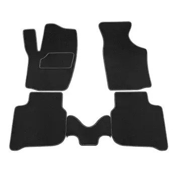 Коврики в салон REZKON 2030020100 Skoda Rapid 2014-н.в. 4 шт. черный