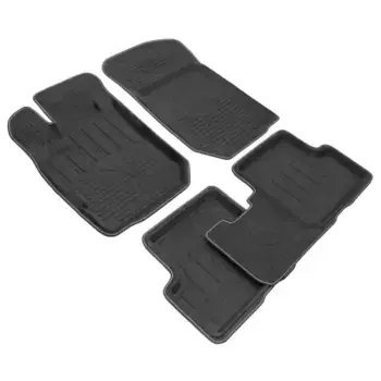 Коврики в салон REZKON 4029015200 Renault Logan 2014-н.в. 4 шт. черный