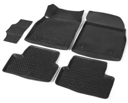 Коврики в салон RIVAL 11003001 Chevrolet Cruze 2009-2015 5 шт. черный