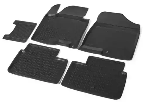 Коврики в салон RIVAL 12801001 KIA Ceed Proceed 2012-2018 5 шт. черный