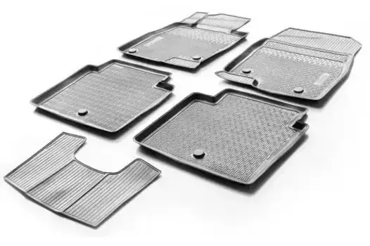 Коврики в салон RIVAL 13802001 Mazda 6 2012-н.в. 5 шт. черный