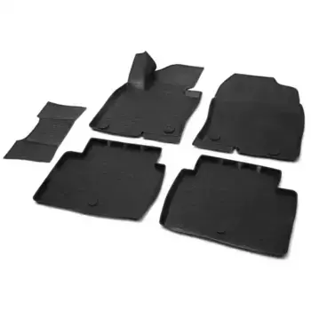 Коврики в салон RIVAL 13803004 Mazda CX-5 2017-н.в. 5 шт. черный