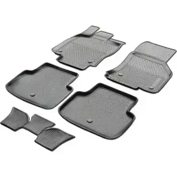 Коврики в салон RIVAL 15101001 Skoda Octavia 2013-н.в. 5 шт. черный
