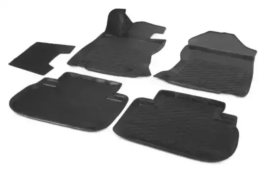 Коврики в салон RIVAL 15401003 Subaru Forester 2018-н.в. 5 шт. черный