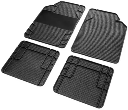 Коврики в салон RIVAL 60001001 универсальный 4 шт. черный