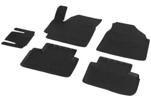 Коврики в салон RIVAL 62310002 Hyundai Creta 2021-н.в. 5 шт. черный