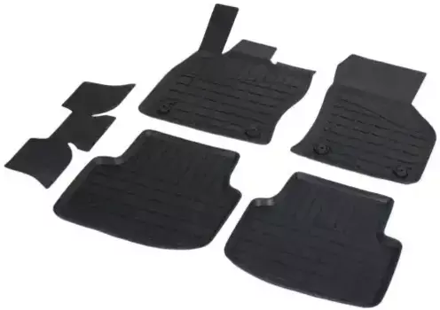Коврики в салон RIVAL 65101001 Skoda Octavia 2013-н.в. 5 шт. черный