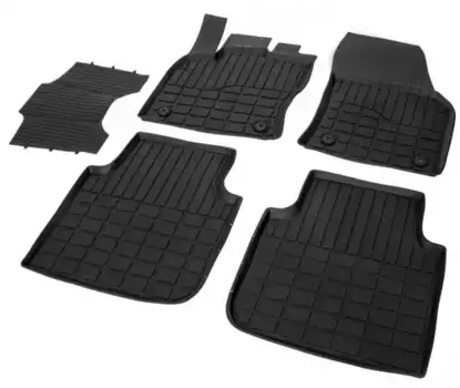 Коврики в салон RIVAL 65105001 Skoda Kodiaq 2017-н.в. 5 шт. черный