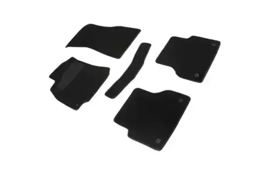 Коврики в салон SEINTEX 90303 Audi A6 2018-н.в. 5 шт. черный