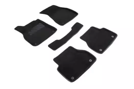 Коврики в салон SEINTEX 93009 Audi A7 2018-н.в. 5 шт. черный