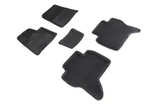 Коврики в салон SEINTEX 95422 Mitsubishi Pajero 2006-н.в. 5 шт. черный