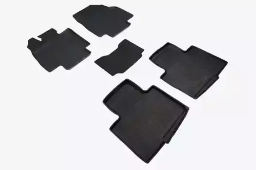 Коврики в салон SEINTEX 95842 Toyota Highlander 2019-н.в. 5 шт. черный