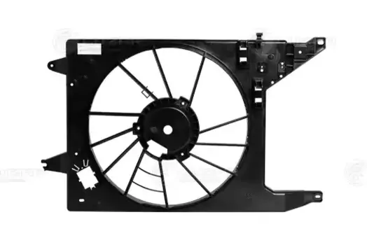 кожух вентилятора охлаждения!\ Lada Largus 12>, Renault Logan 08> А/С LFS0966 LUZAR