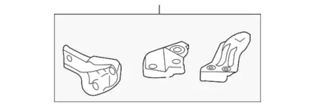 КPОНШТЕЙН КPЕПЛЕНИЯ ФАPЫ MITSUBISHI 8301B174 / 8301B174 / 8301B174
