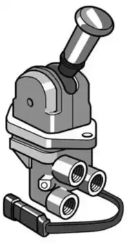 кран ручного тормоза! M16x1.5\Omn Iveco DPM94AAX KNORR