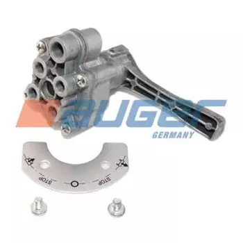 кран ручного управления пневмоподвеской !port1=М16x1.5, M12x1.5\Omn MB, BPW, Fruehauf 77023 AUGER