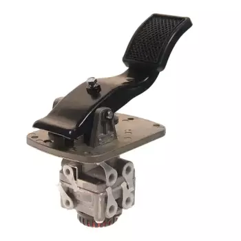 кран тормозной двухсекционный с педалью!\ КамАЗ