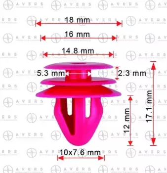 Крепеж 82315-27000 AVERS
