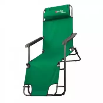 КРЕСЛО-ШЕЗЛОНГ ДВУХПОЗИЦИОННОЕ 156Х60Х82CM CAMPING// PALISAD 69587