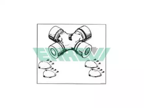 Крестовина кардана ERREVI 715656