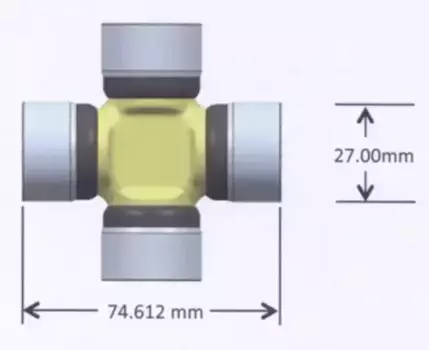 Крестовина кардана GMB GUN-50