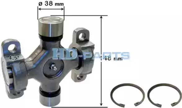 Крестовина кардана HD-PARTS 306030