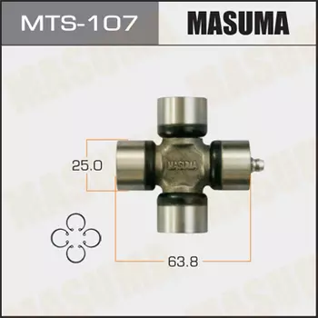 Крестовина кардана MASUMA MTS-107