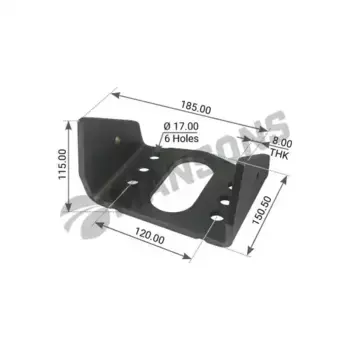 кронштейн камеры тормозной! (м)\ BPW 300.417 MANSONS