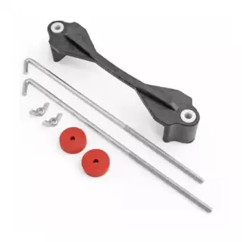 кронштейн крепления АКБ! универс.,с 2 J-образ.шпильками L=25см,с шайбами,гайками\ BAT/KIT-114 AUTOPROFI