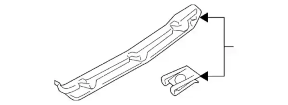 кронштейн заднего бампера верхний правый!\ Land Rover