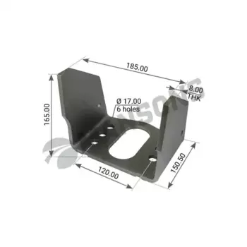 кронштейны камеры тормозной! (м)\ BPW 300.418 MANSONS