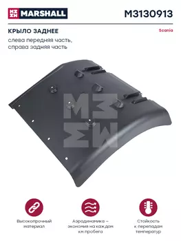 крыло заднее! передняя часть, левое/задняя часть, правое \Scania