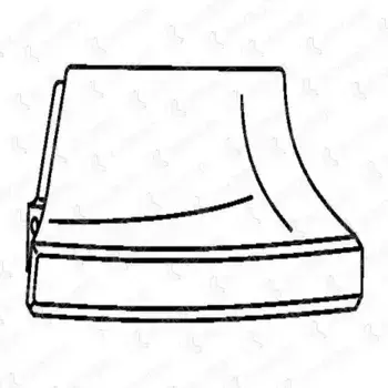 крышка фары! (п) левая\ Scania P/R-Series CR/CT(D16) SCR/157 COVIND