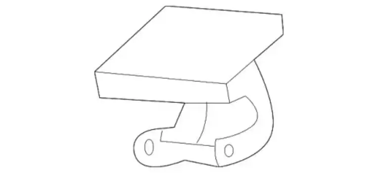 Крышка форсунки омывателя правая 2011- 204 880 43 24 9999 MB